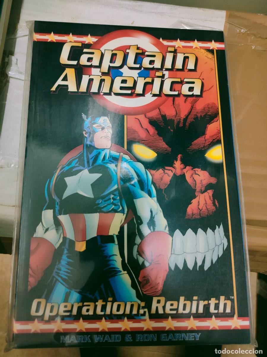 C&oacute;mics: Captain America Operation Rebirth Marvel 1996 - Foto 1
