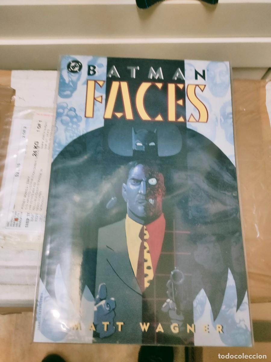 C&oacute;mics: Batman Faces by Matt Wagner DC 1995 - Foto 1