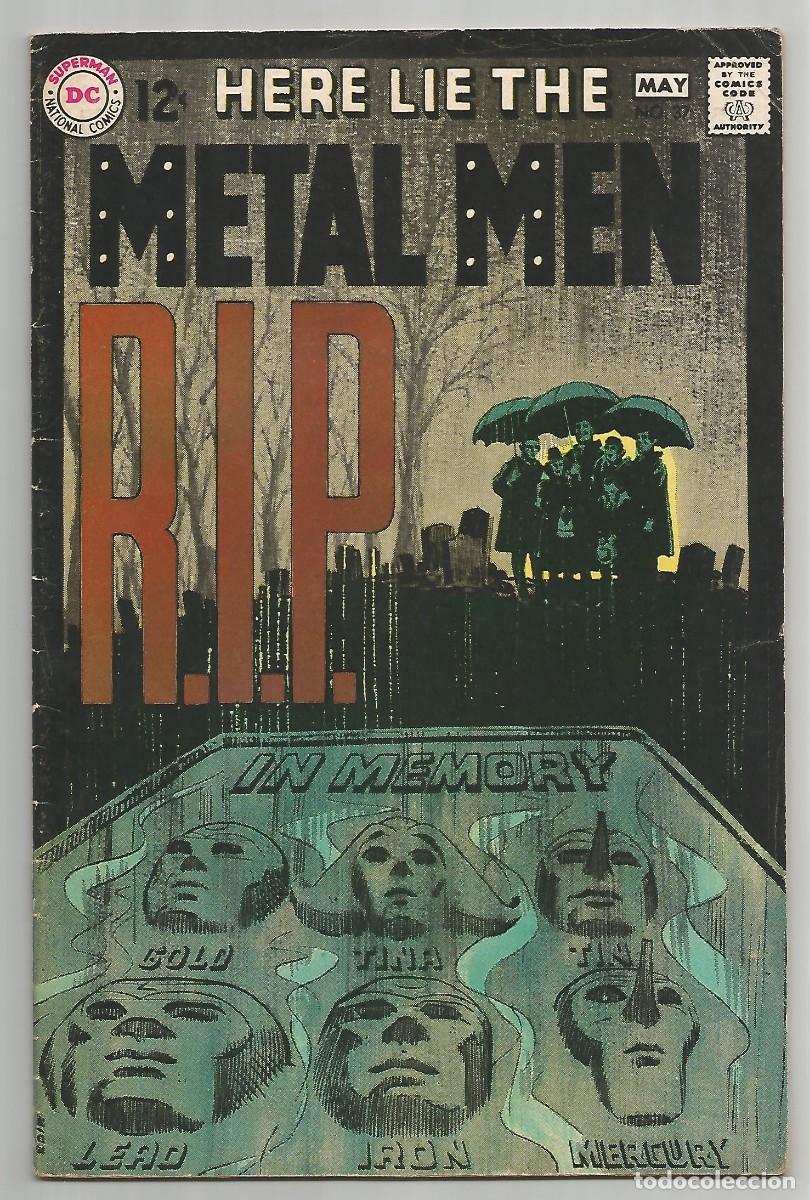 C&oacute;mics: METAL MEN (1963 1st Series) #37, 38, 40 (FN a FN/VF), lote de 3 DC COMICS 1969