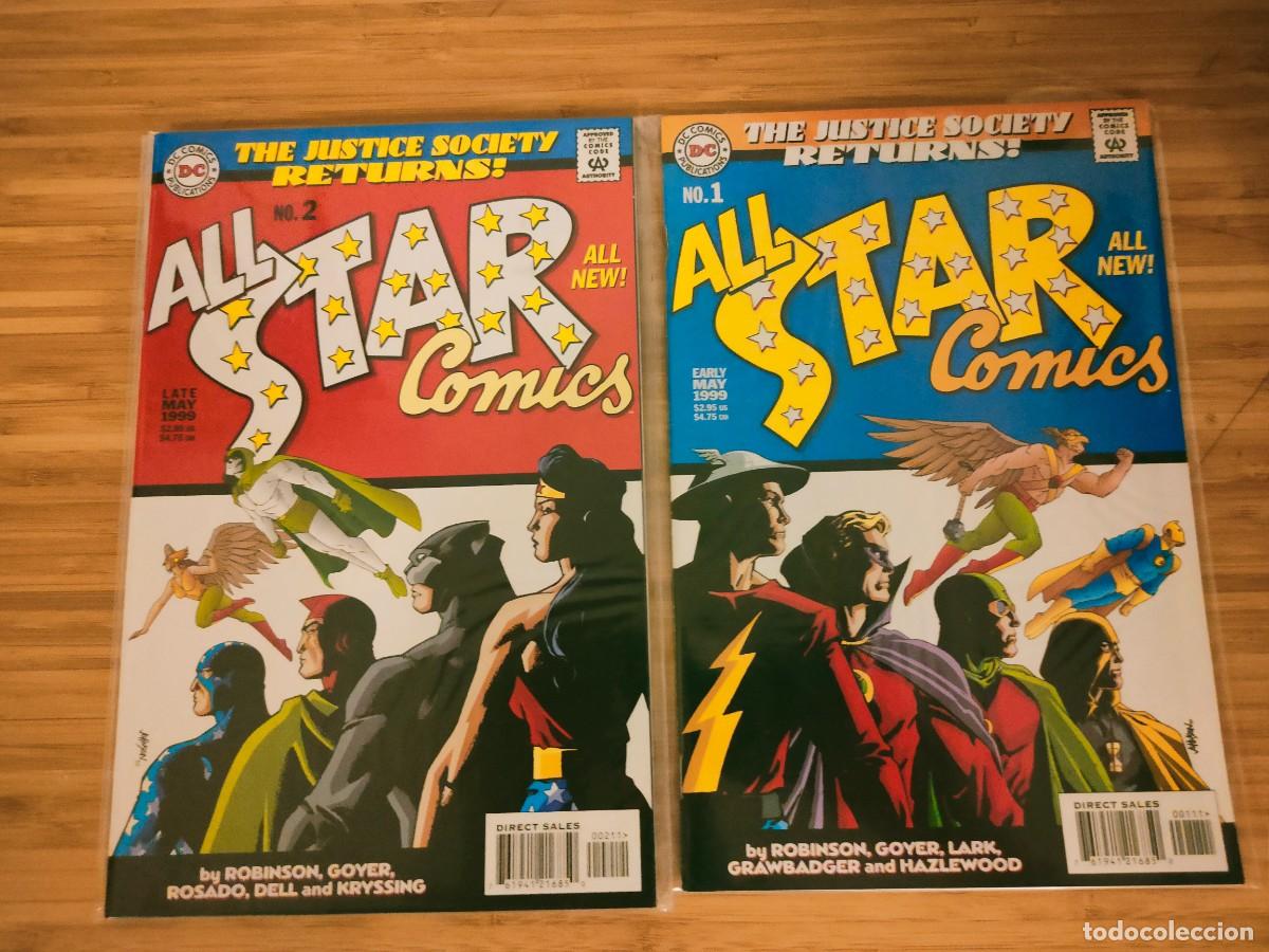 Comics: All Star Comics 1 2 Complete Jostice Society Returns DC 1999