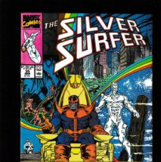 Cómics: SILVER SURFER 35 - MARVEL 1990 VFN/NM / JIM STARLIN & RON LIM / THANOS / INFINITY GAUNTLET PRELUDE