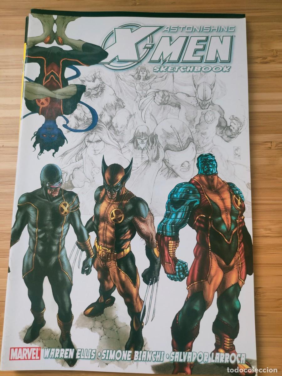 C&oacute;mics: Astonishing X Men Sketchbook Marvel 2008 - Foto 1