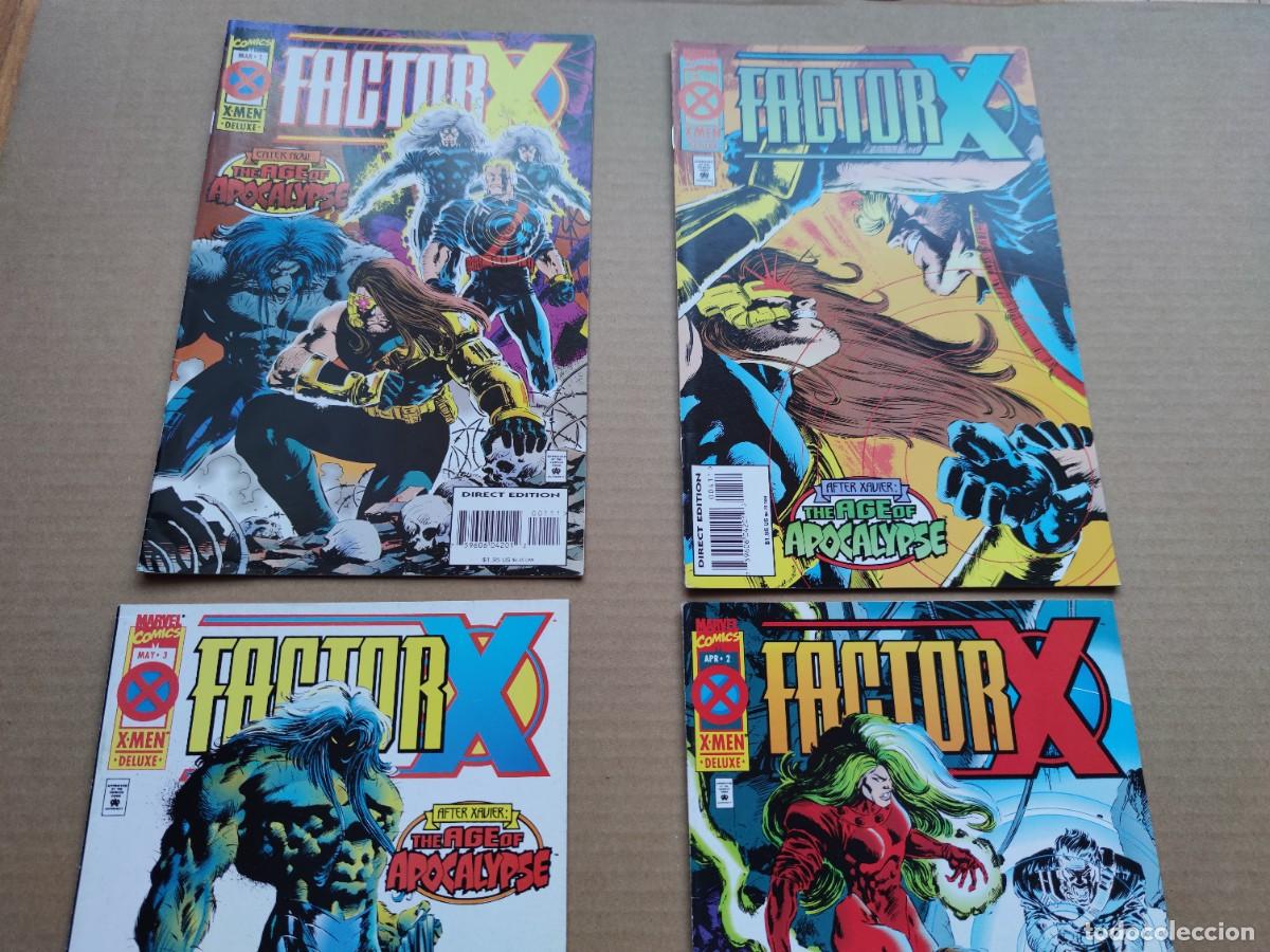 C&oacute;mics: FACTOR X COMPLETE 1-2-3-4. EN INGL&Eacute;S. BUEN ESTADO (1995) - Foto 1