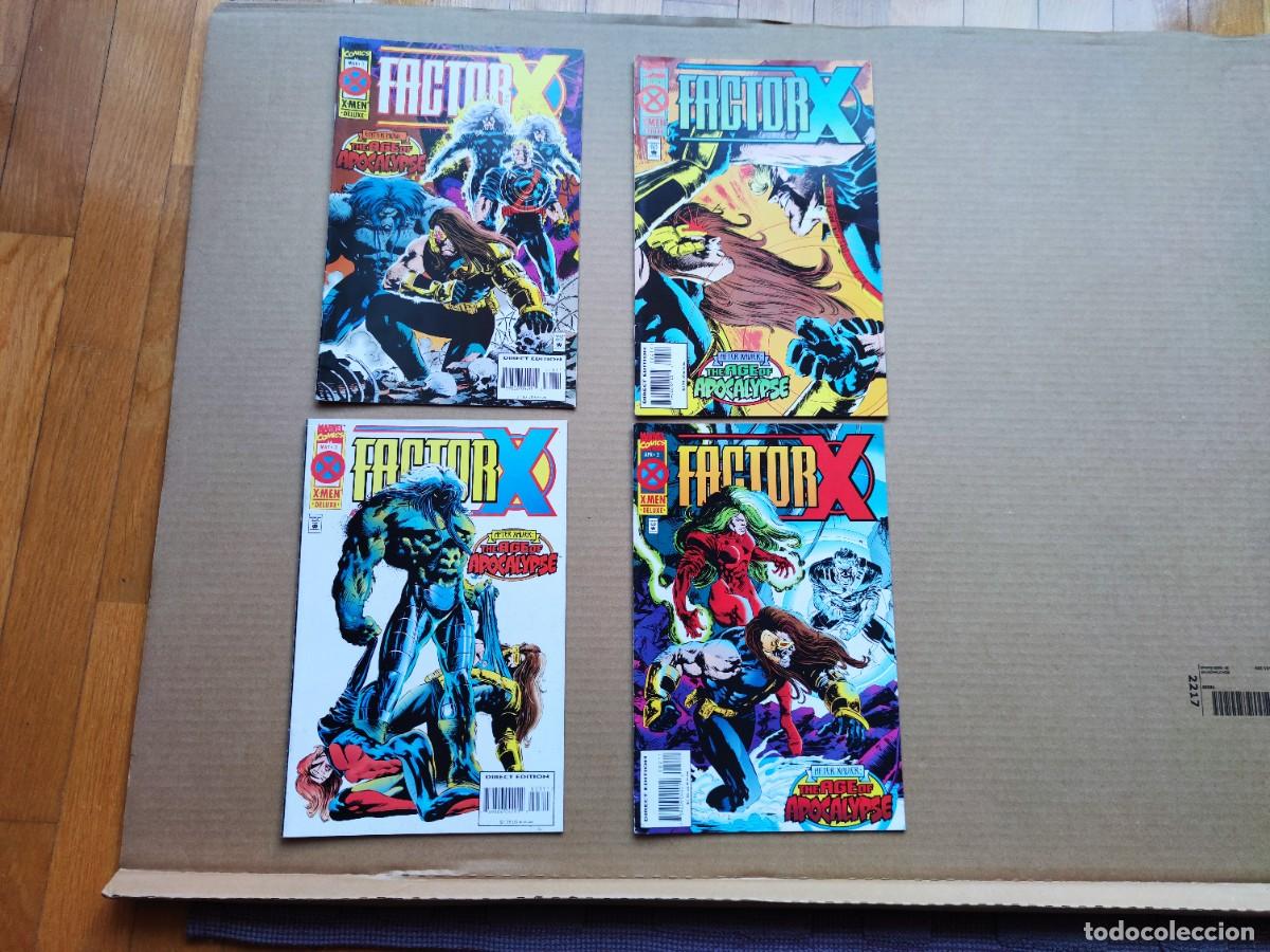 C&oacute;mics: FACTOR X COMPLETE 1-2-3-4. EN INGL&Eacute;S. BUEN ESTADO (1995) - Foto 2