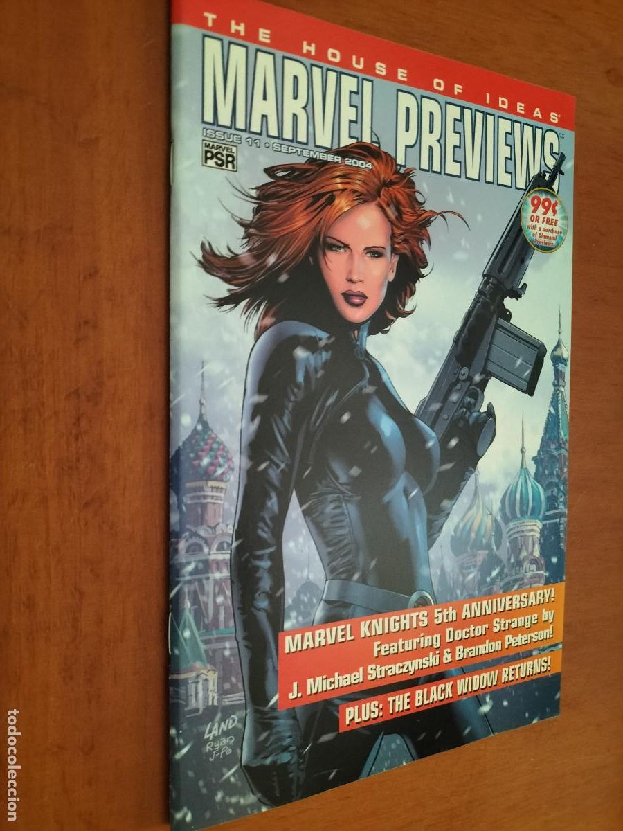 Comics: MARVEL PREVIEWS 11. SEPTEMBER 2004. EN INGL&Eacute;S. GRAPA. SOBRE LAS NOVEDADES AMERICANAS DE ESE MES.