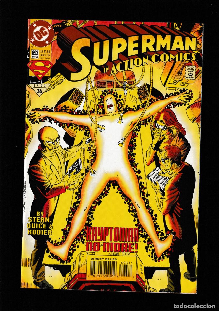 C&oacute;mics: ACTION COMICS 693 SUPERMAN - DC 1993 VFN/NM - Foto 1