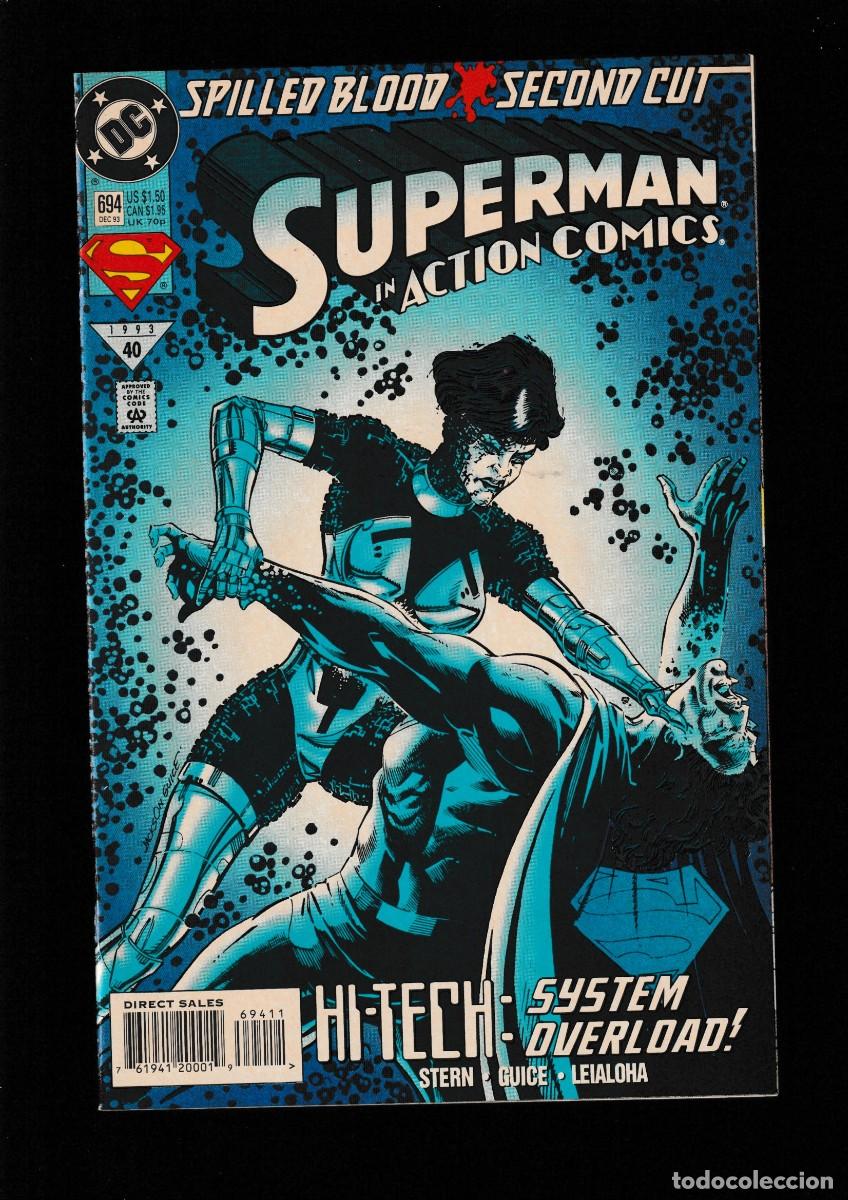 C&oacute;mics: ACTION COMICS 694 SUPERMAN - DC 1993 VFN/NM - Foto 1