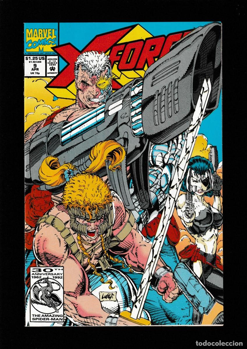 C&oacute;mics: X-FORCE 9 - MARVEL 1992 VFN/NM / ROB LIEFELD - Foto 1