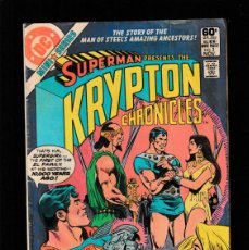 Fumetti: SUPERMAN KRYPTON CHRONICLES 3 - DC 1981 VG/FN