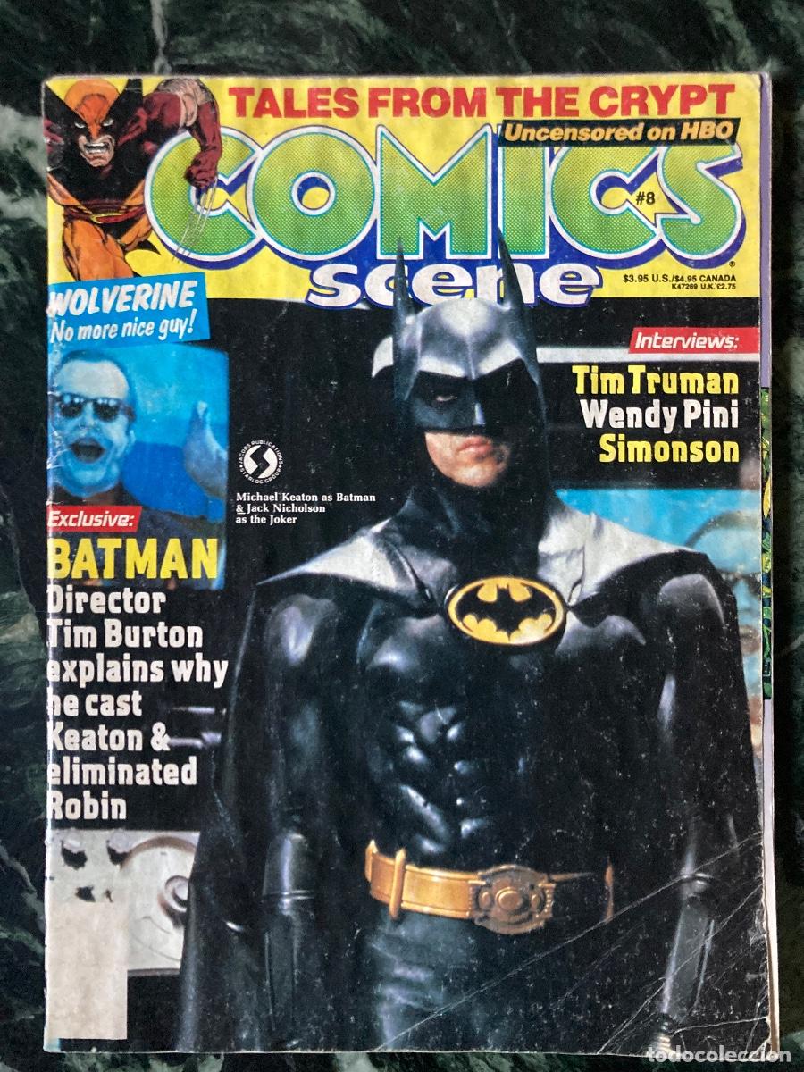 C&oacute;mics: Revista comics scene 8 en ingles BATMAN - Foto 1