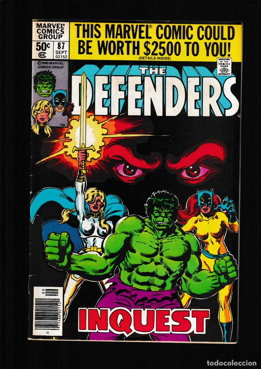 C&oacute;mics: DEFENDERS 87 - MARVEL 1980 VFN- / HULK / HELLCAT / VALKYRIE - Foto 1