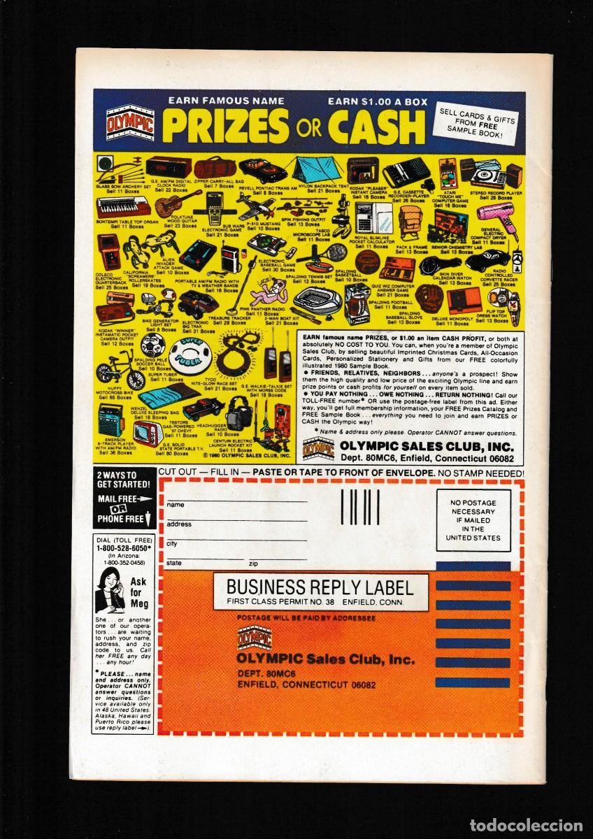 C&oacute;mics: DEFENDERS 87 - MARVEL 1980 VFN- / HULK / HELLCAT / VALKYRIE - Foto 2