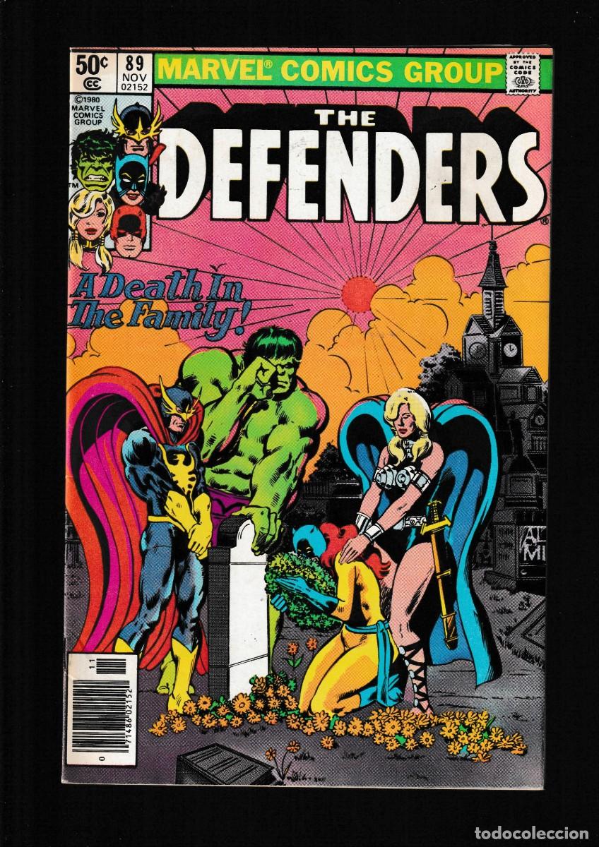 C&oacute;mics: DEFENDERS 89 - MARVEL 1980 VFN / HULK / HELLCAT / VALKYRIE / NIGHTHAWK / DAREDEVIL - Foto 1
