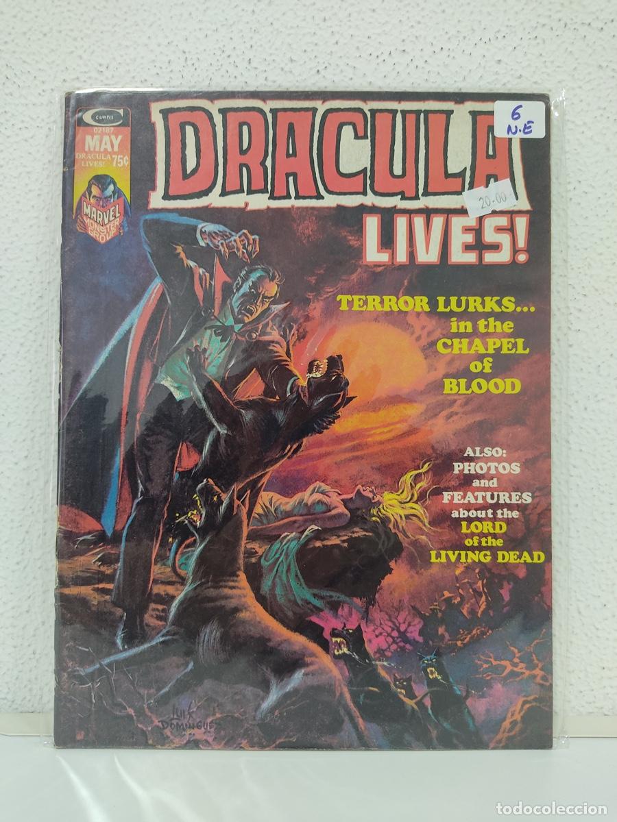 C&oacute;mics: DRACULA LIVES NUMERO 6 NORMAL ESTADO - Foto 1