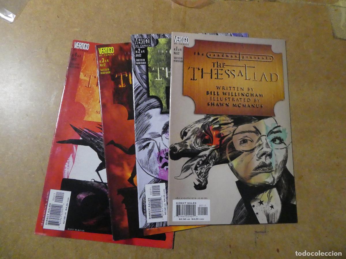 C&oacute;mics: the sandman presents: the thessaliad, miniserie completa 4 n&uacute;meros