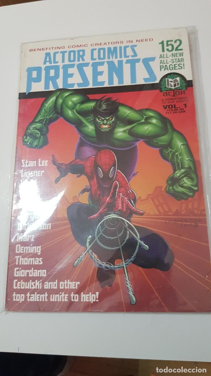 C&oacute;mics: ACTOR COMICS PRESENTS : MARVEL ..HERO INITIATIVE. ..TPB en TAPA BLANDA