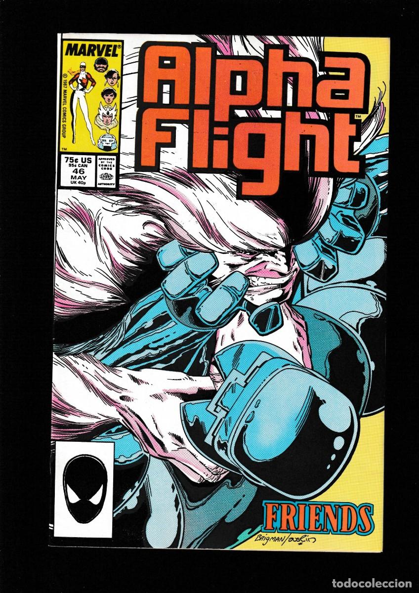C&oacute;mics: ALPHA FLIGHT 46 - MARVEL 1987 VFN/NM - Foto 1