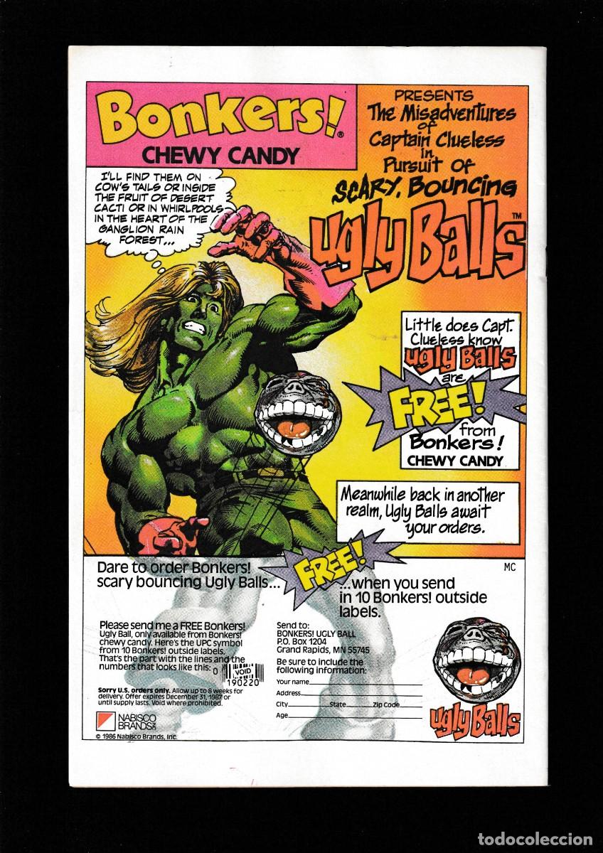C&oacute;mics: ALPHA FLIGHT 46 - MARVEL 1987 VFN/NM - Foto 2