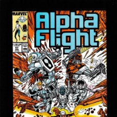 Cómics: ALPHA FLIGHT 57 - MARVEL 1988 VFN/NM / JIM LEE