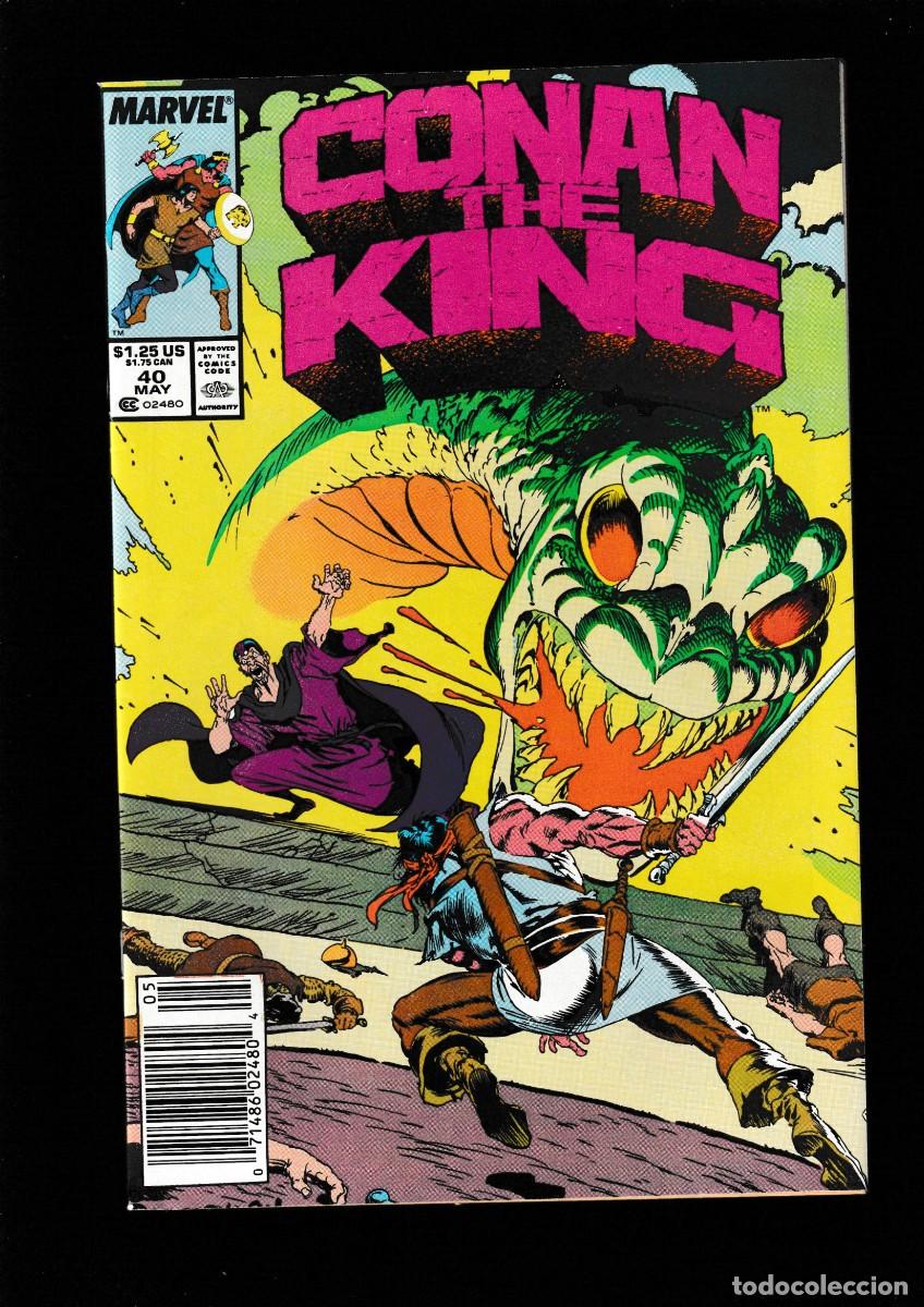 C&oacute;mics: CONAN THE KING 40 - MARVEL 1987 VFN/NM - Foto 1