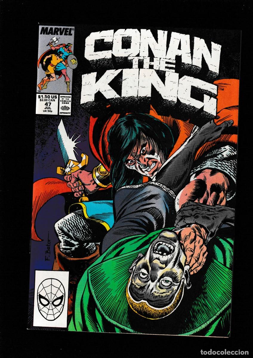 C&oacute;mics: CONAN THE KING 47 - MARVEL 1988 VFN/NM - Foto 1