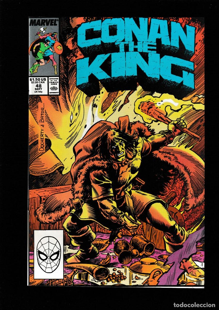 C&oacute;mics: CONAN THE KING 48 - MARVEL 1988 VFN/NM - Foto 1