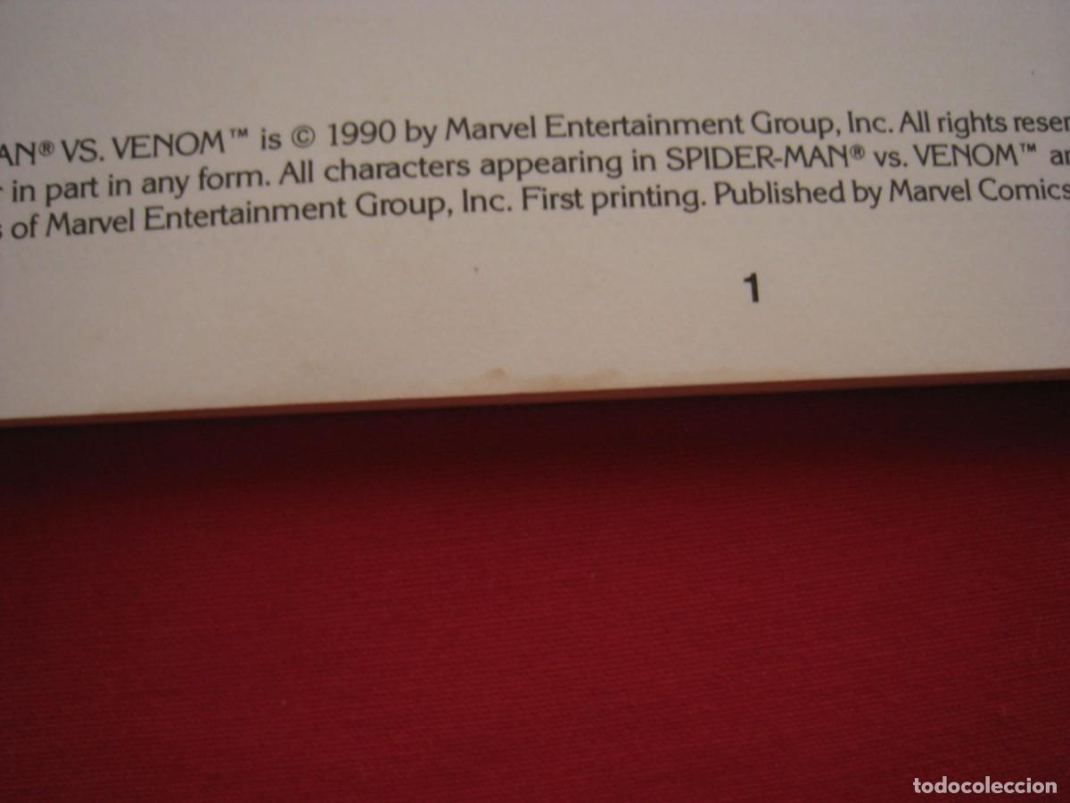 C&oacute;mics: SPIDER-MAN VS. VENOM - MARVEL COMICS - EN INGLES. - Foto 7