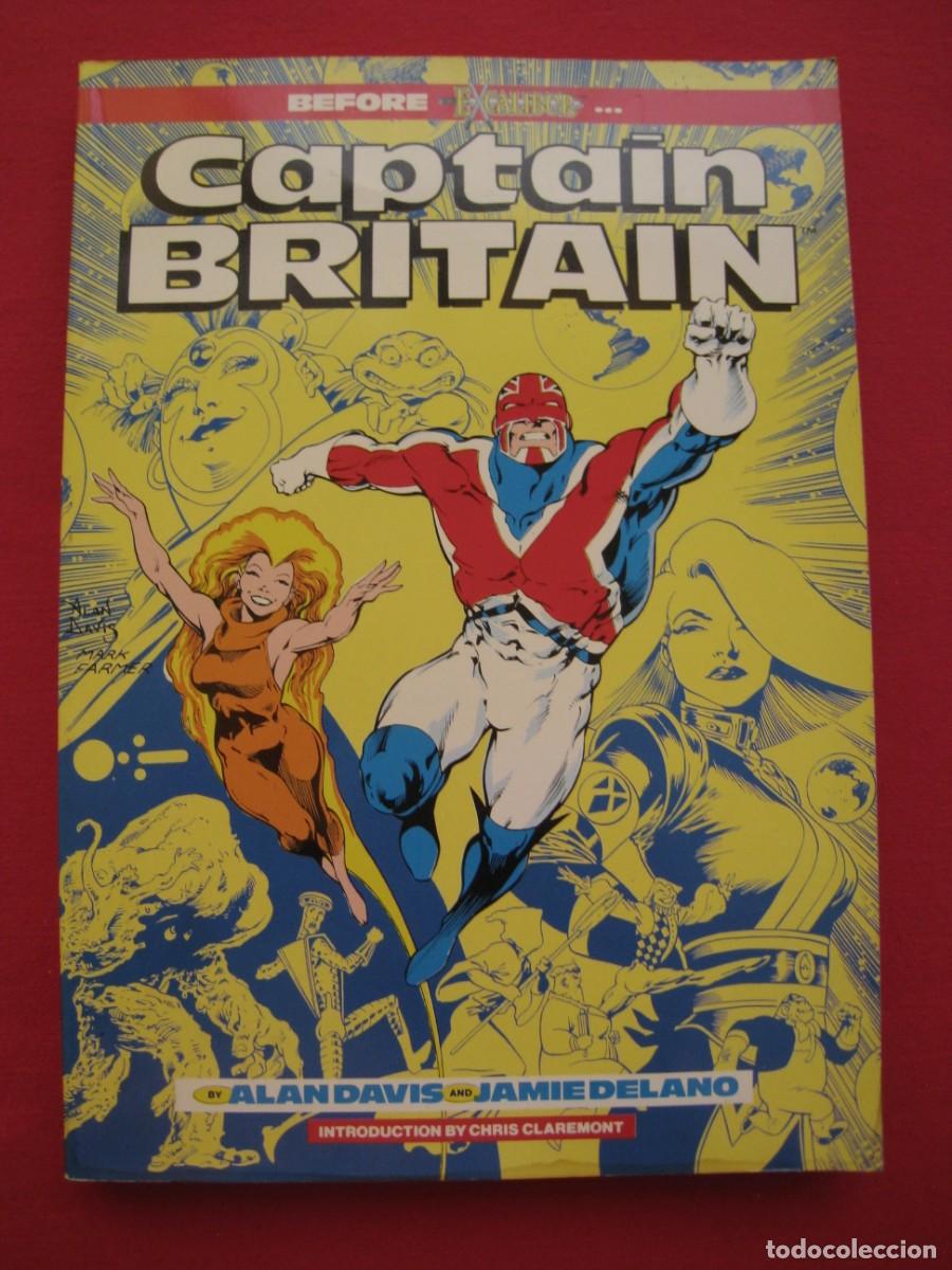 C&oacute;mics: CAPTAIN BRITAIN - BEFORE EXCALIBUR - MARVEL COMICS - EN INGLES. - Foto 1