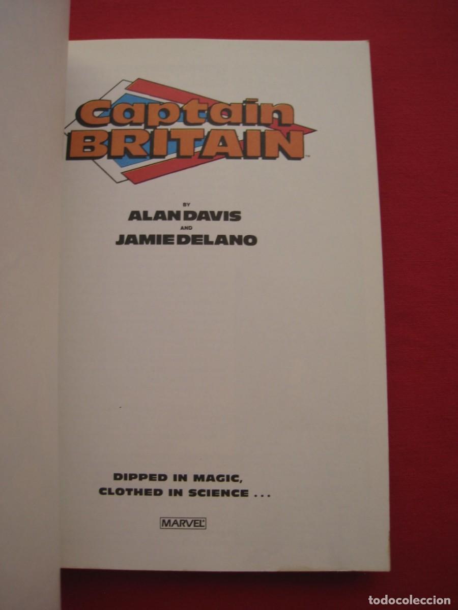 C&oacute;mics: CAPTAIN BRITAIN - BEFORE EXCALIBUR - MARVEL COMICS - EN INGLES. - Foto 7