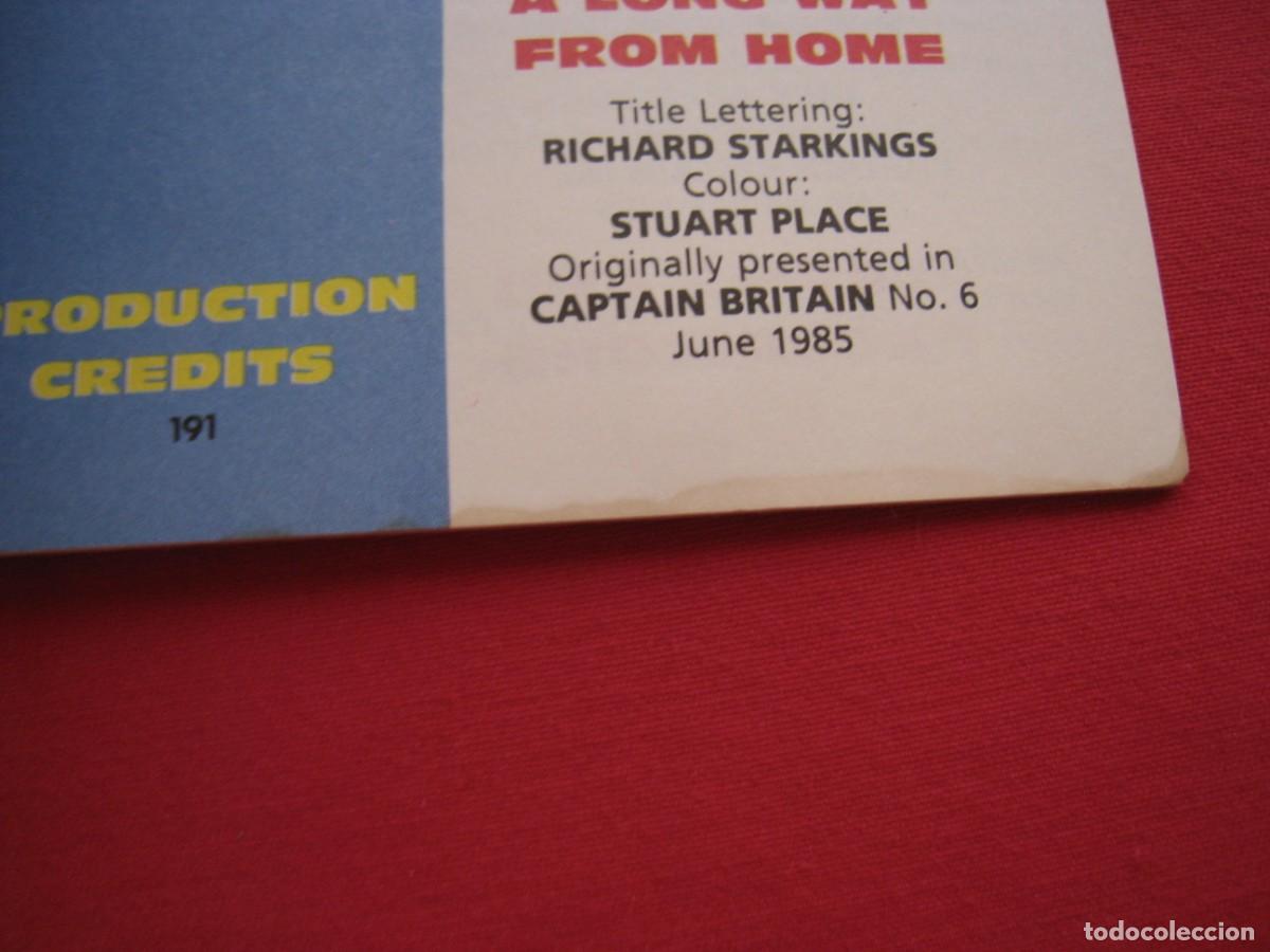 C&oacute;mics: CAPTAIN BRITAIN - BEFORE EXCALIBUR - MARVEL COMICS - EN INGLES. - Foto 19