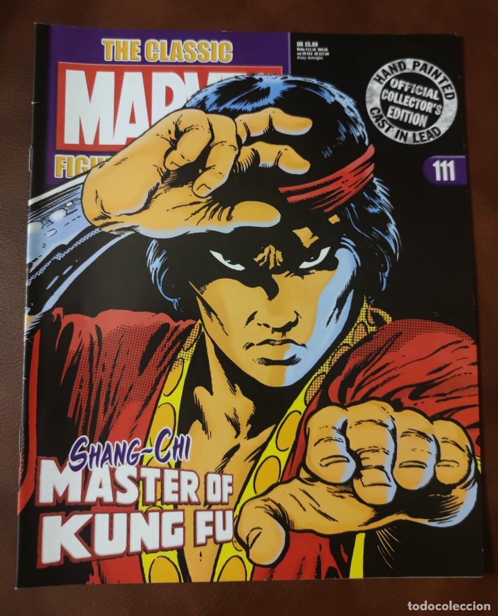 C&oacute;mics: The Classic Marvel figurine Collection N&ordm; 111 Shang-Chi Master of Kung-Fu Solo fasc&iacute;culo. En ingl&eacute;s.