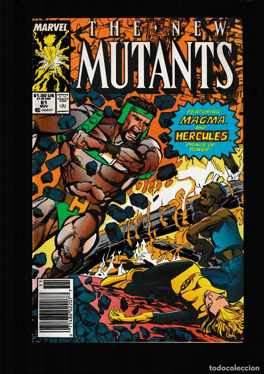 C&oacute;mics: NEW MUTANTS 81 - MARVEL 1989 VFN / HERCULES - Foto 1