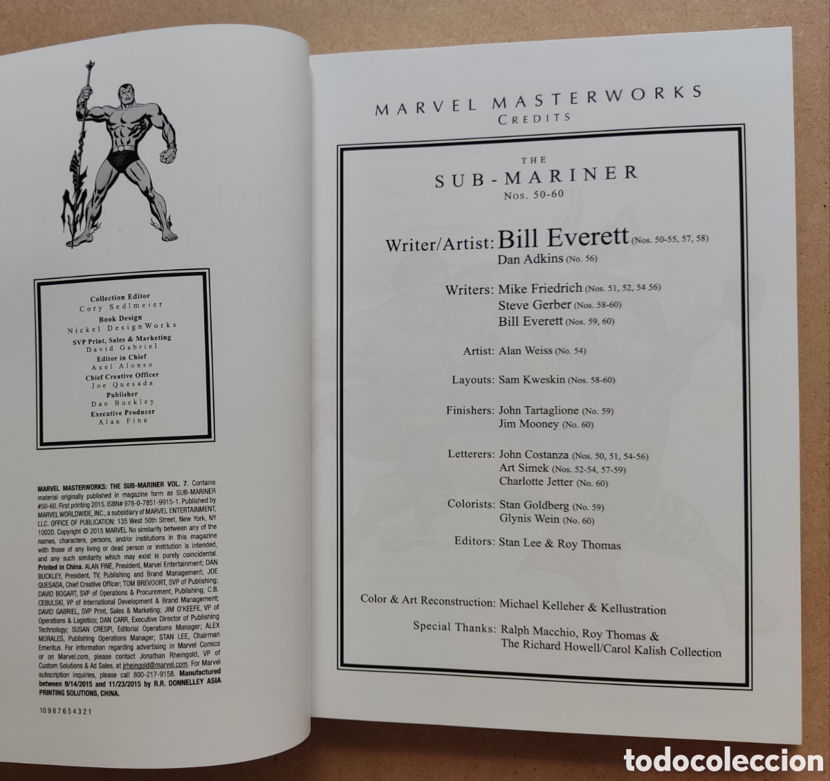 C&oacute;mics: PRINCE NAMOR THE SUB-MARINER MARVEL COMIC FIRST EDITION - Foto 3