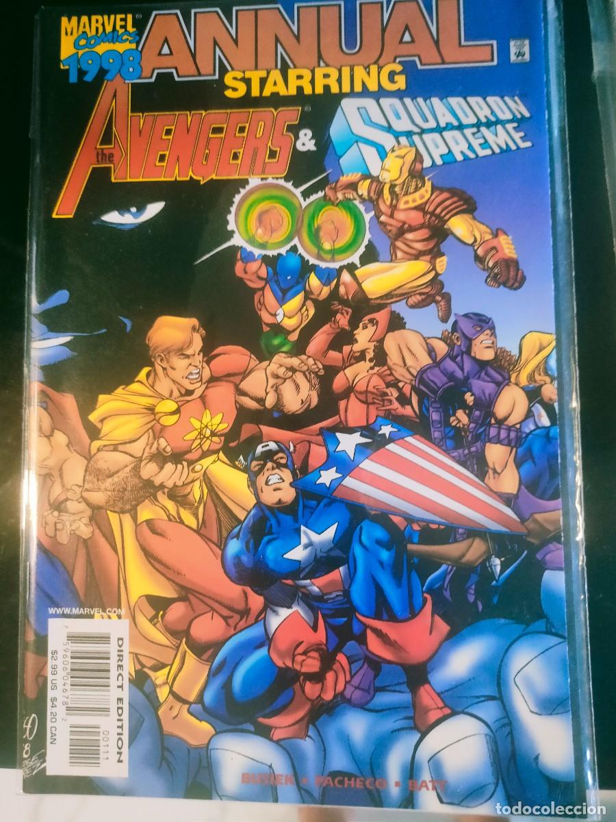 C&oacute;mics: Avengers & Squadron Supreme Annual 1998 Marvel - Foto 1