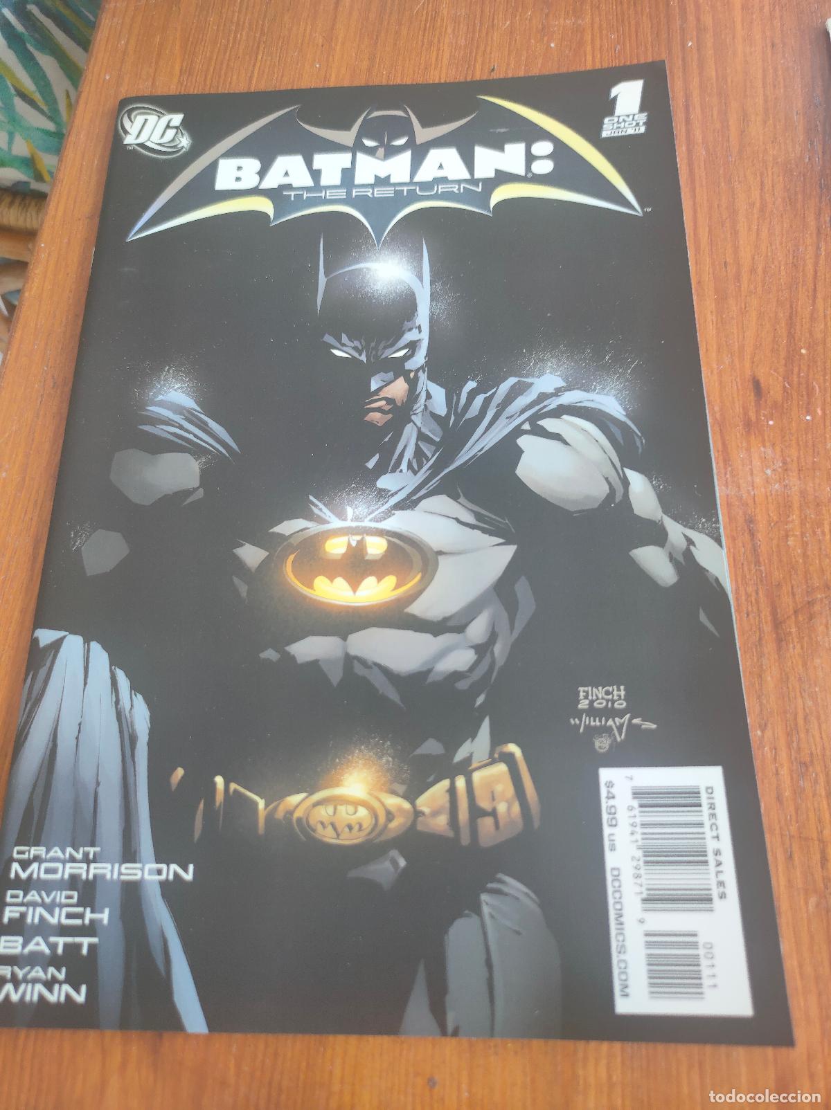 C&oacute;mics: Batman The Return 1 One Shot DC 2011 Grant Morrison - Foto 1