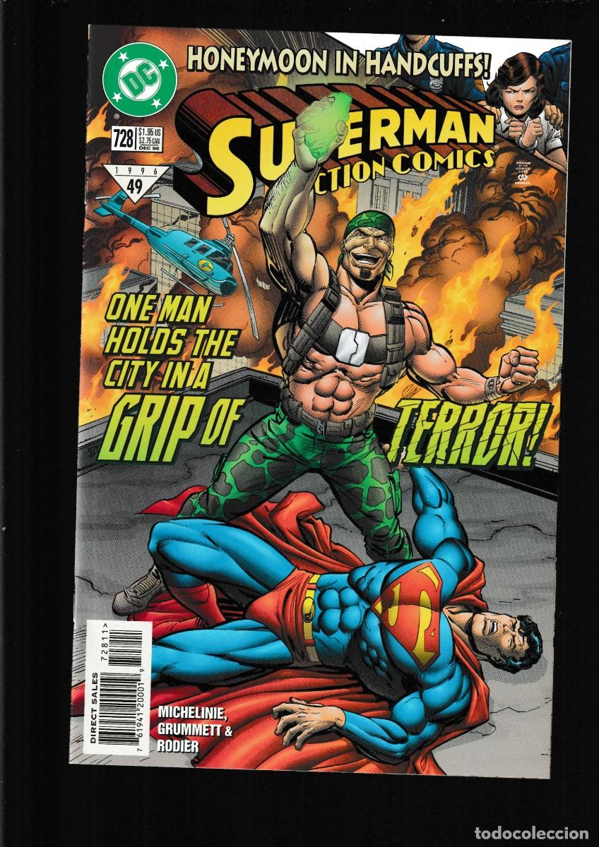 C&oacute;mics: ACTION COMICS 728 SUPERMAN - DC 1996 VFN/NM - Foto 1