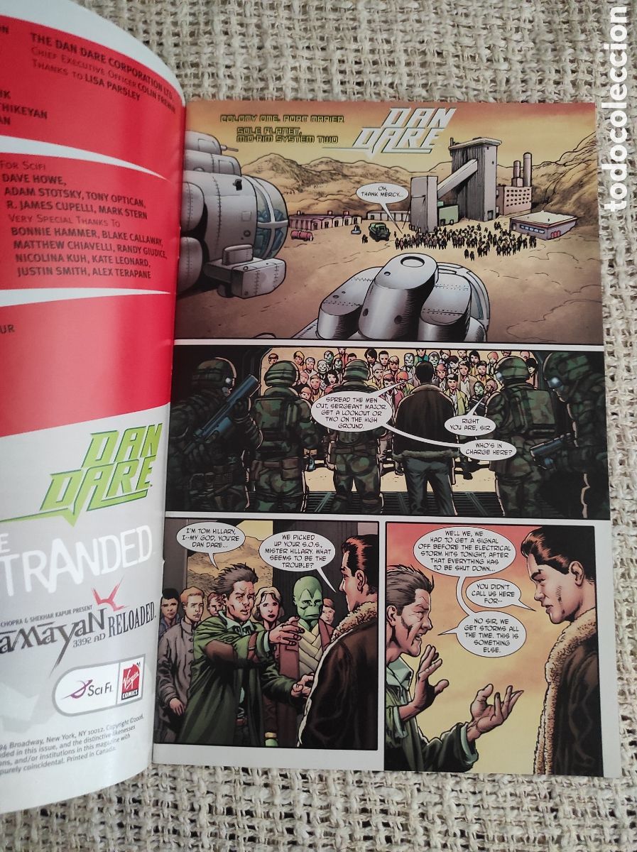C&oacute;mics: DAN DARE VIRGIN COMICS 2008 - COMICS USA - Foto 2