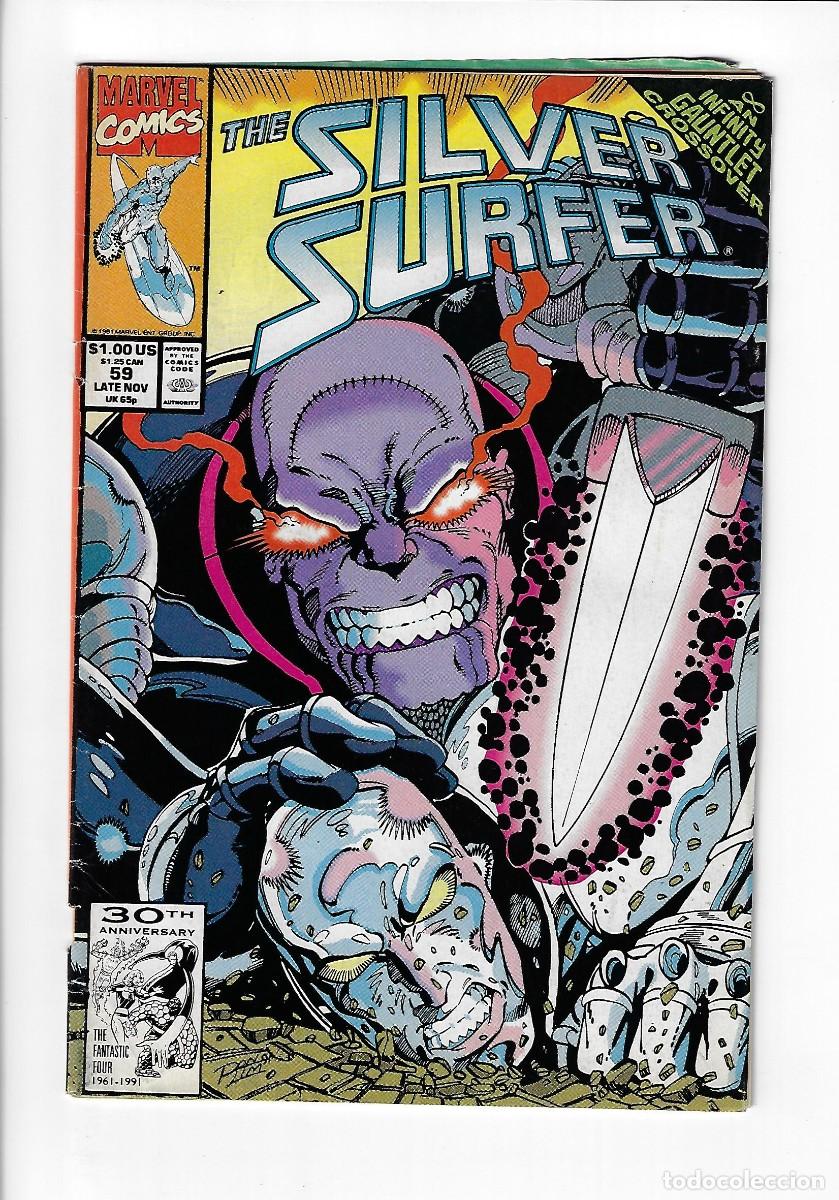 C&oacute;mics: Marvel comics. The Silver Surfer. 59 - Foto 1