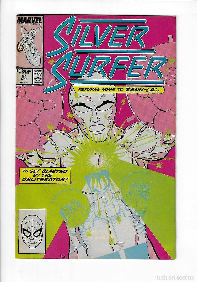 C&oacute;mics: Marvel comics. The Silver Surfer. 21 - Foto 1