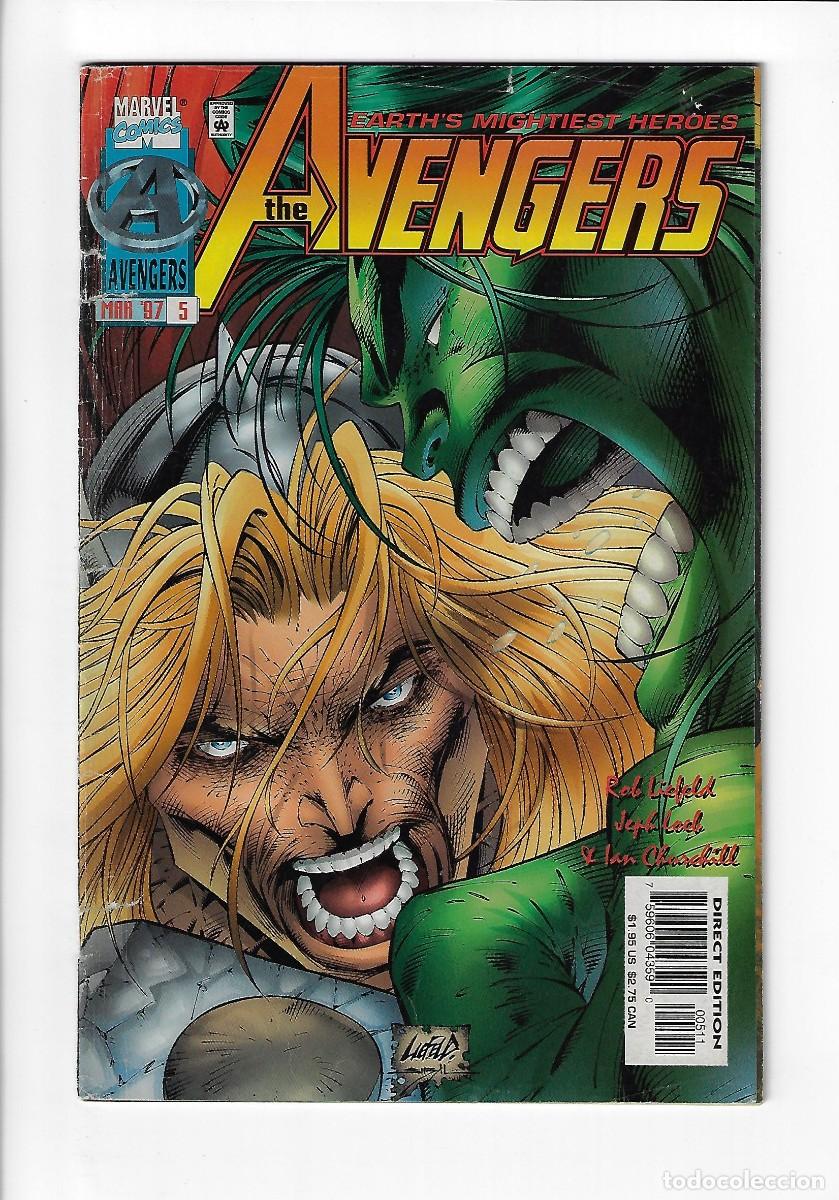 C&oacute;mics: Marvel comics. Avengers. 5 - Foto 1