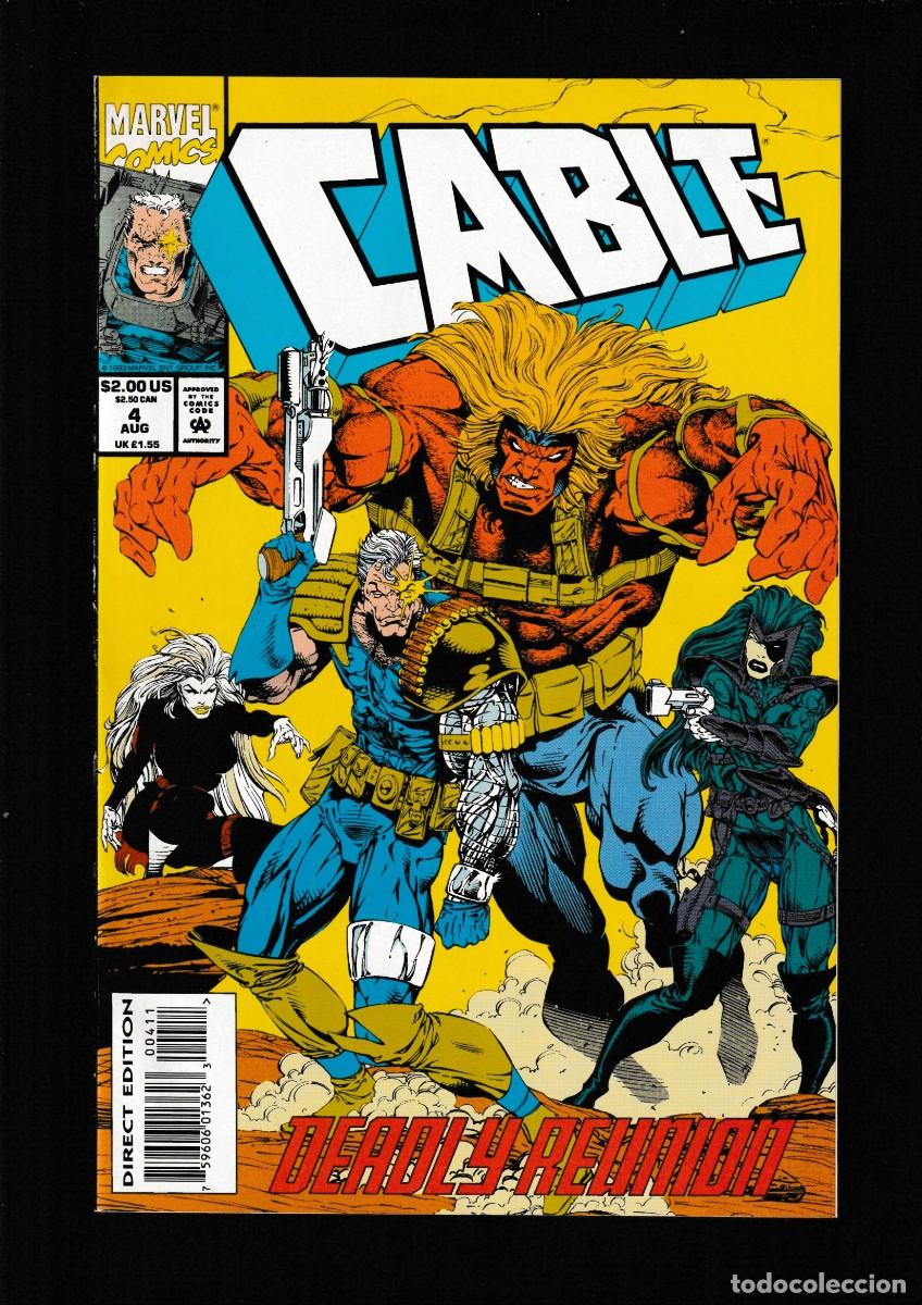 C&oacute;mics: CABLE 4 - MARVEL 1993 VFN/NM - Foto 1