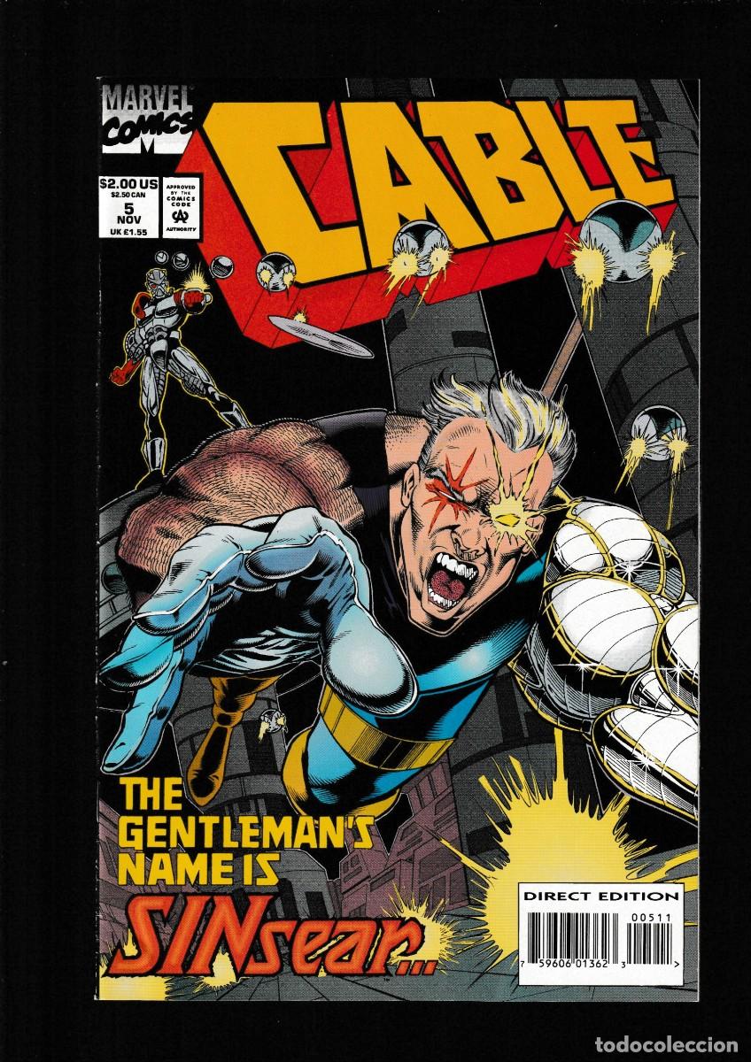 C&oacute;mics: CABLE 5 - MARVEL 1993 VFN/NM - Foto 1