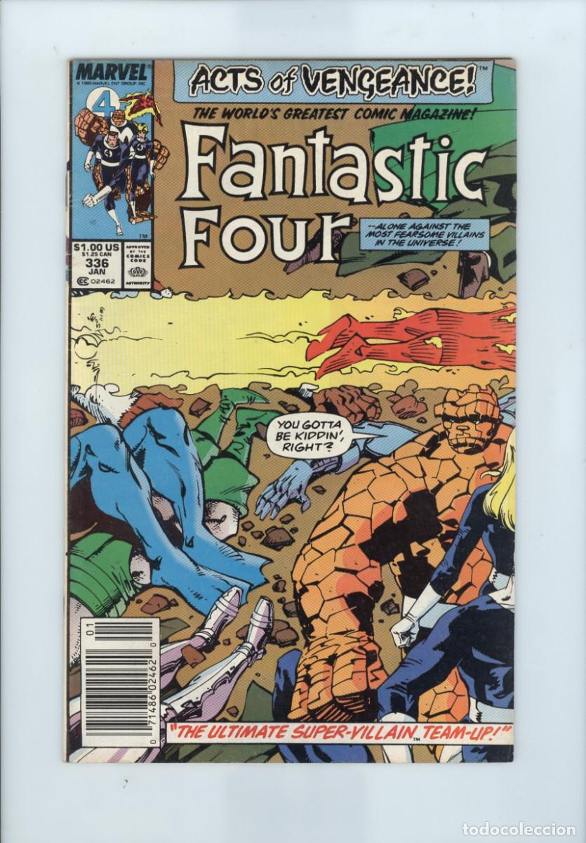 C&oacute;mics: Marvel comics. Fantastic four. 336 - Foto 1