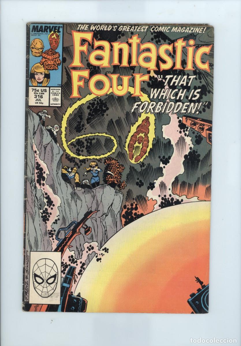 C&oacute;mics: Marvel comics. Fantastic four. 316 - Foto 1