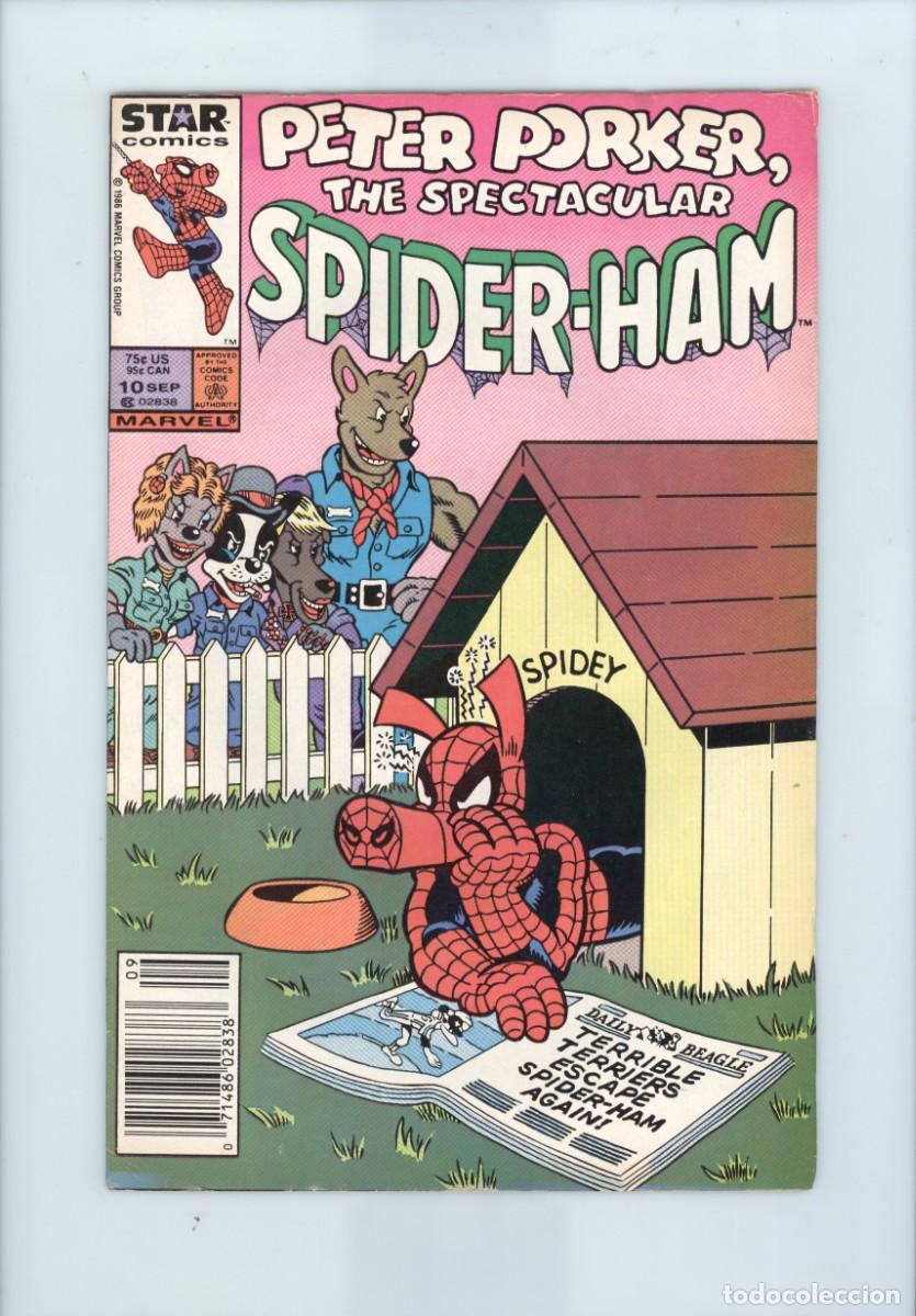 C&oacute;mics: Marvel. Star comics. Peter porker. The spectacular Spider Ham. 10 - Foto 1