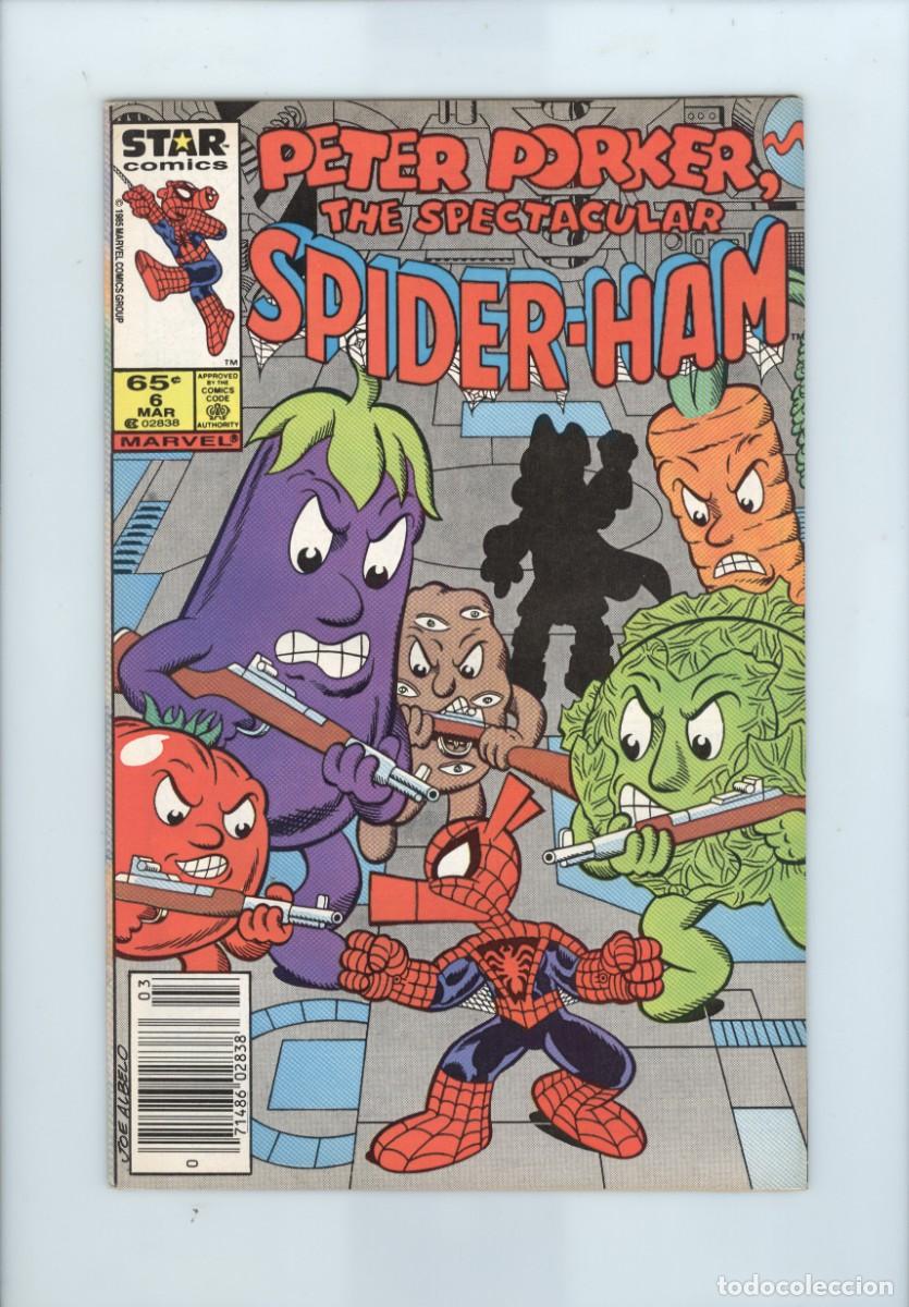 C&oacute;mics: Marvel. Star comics. Peter porker. The spectacular Spider Ham. 6 - Foto 1