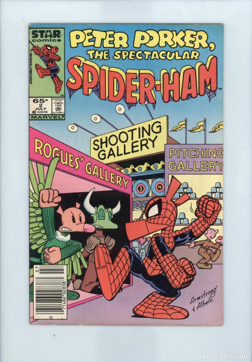 C&oacute;mics: Marvel. Star comics. Peter porker. The spectacular Spider Ham. 2 - Foto 1