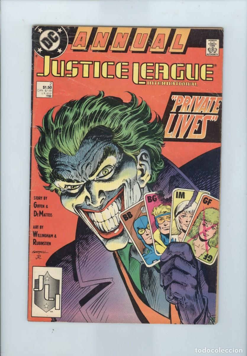 C&oacute;mics: Dc comics. Justice league. 2. Annual. - Foto 1