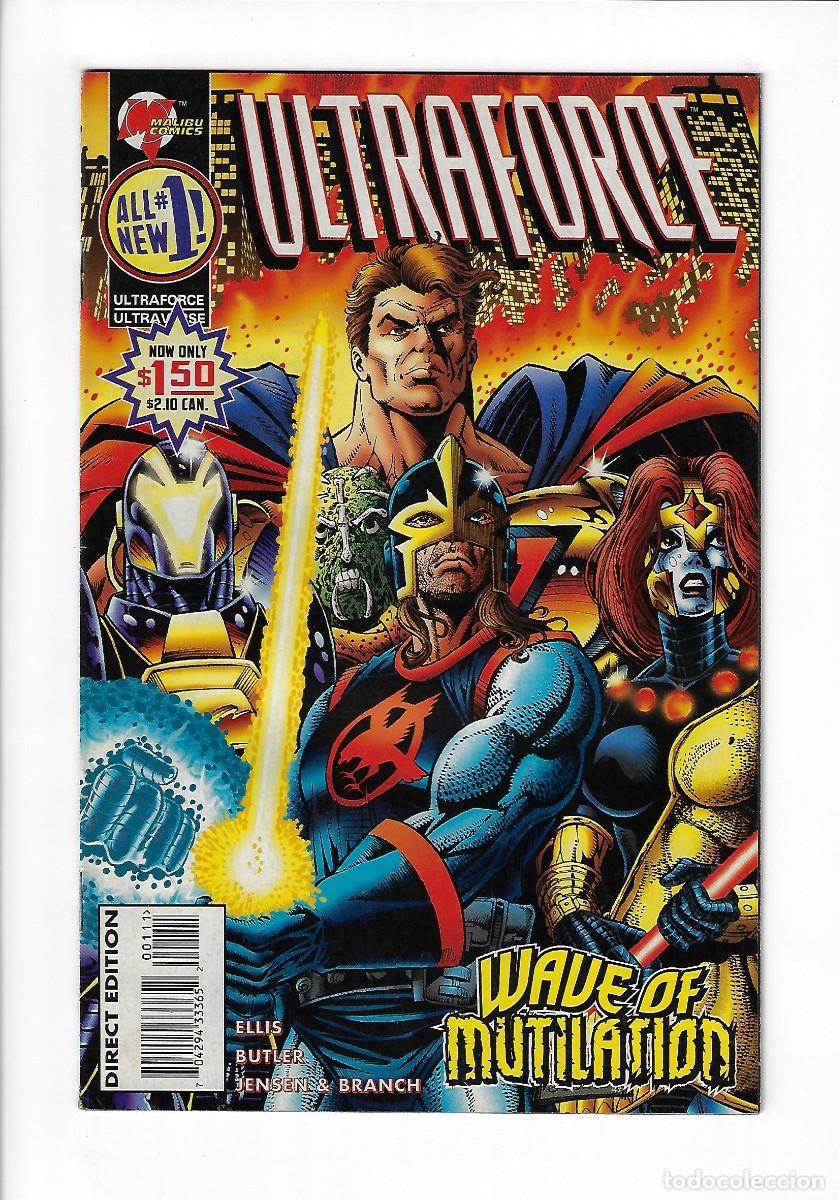 C&oacute;mics: Malibu. Ultraverse. Ultraforce. 1 - Foto 1