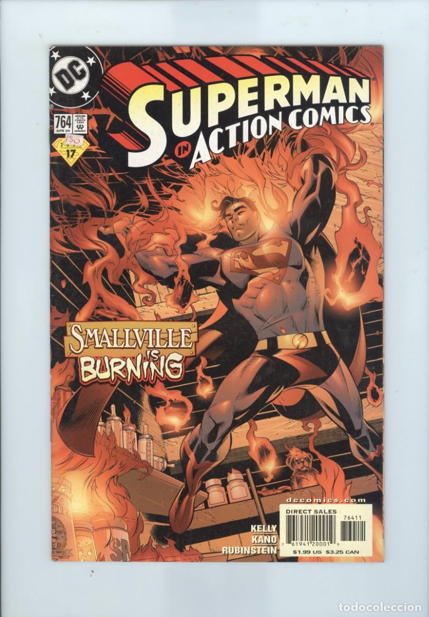 C&oacute;mics: Dc comics. Superman. Action comics. 764 - Foto 1